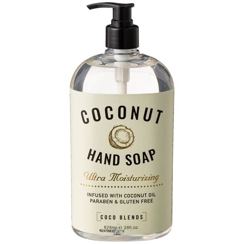 coconut scented hand soap